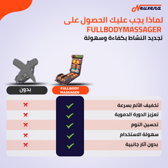 FullBodyMassager - مدلك لكامل الجسم متعددة الوظائف